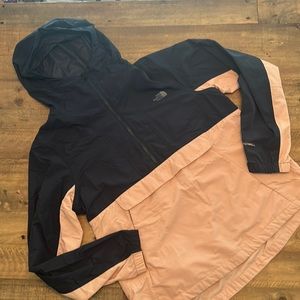 Crew Run Wind Anorak, Urban Navy & Misty Pink